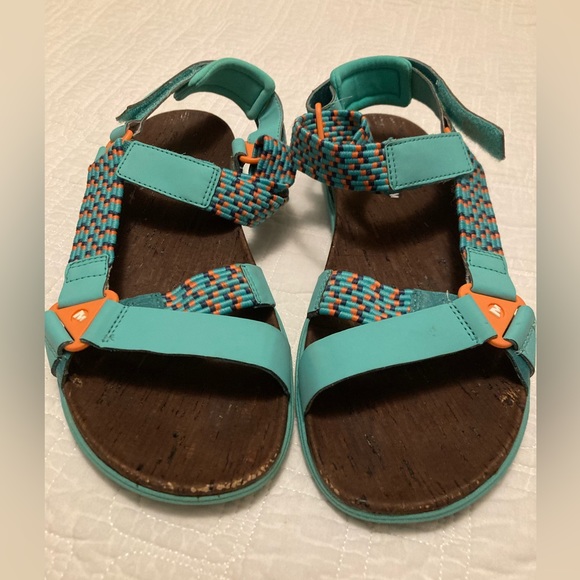 Turquoise Merrell Performance Footware - Picture 2 of 6